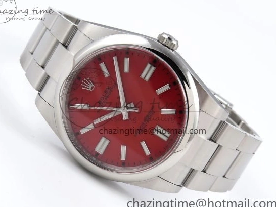 Edition Best 126000 41mm Steel Perpetual 1:1 904L VR3230 Red Clean Oyster Dial 0511